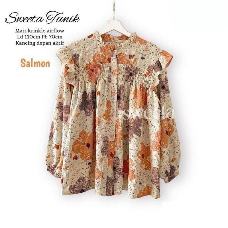 TUNIK MADANI / BLOUSE KEKINIAN (SWEETA)