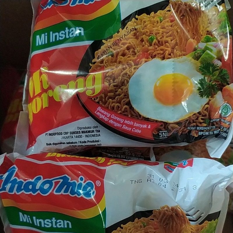 

indomie kuah goreng