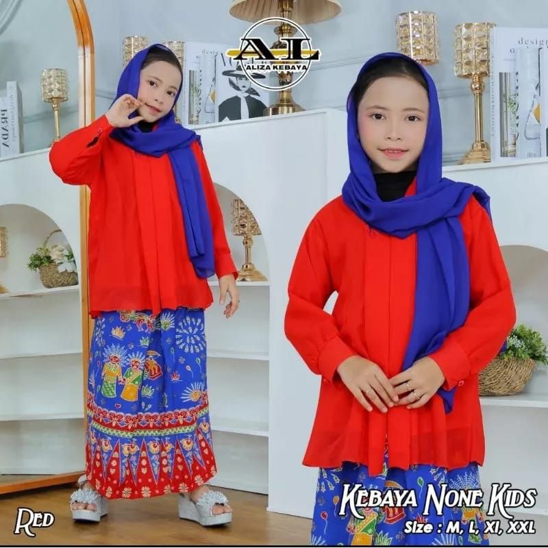 Setelan kebaya anak mint//kebaya none kids//kebaya anak agustusan//kebaya anak merah//kebaya anak pu