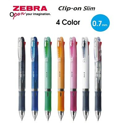 

ZEBRA CLIP ON SLIM 4C PULPEN MULTIFUNGSI 4 IN 1 / 4 PEN COLORS