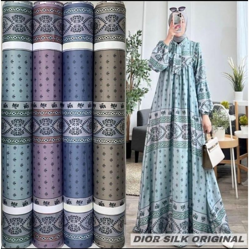 Kain Meteran Sill Dior Motif Alisa 0.50M