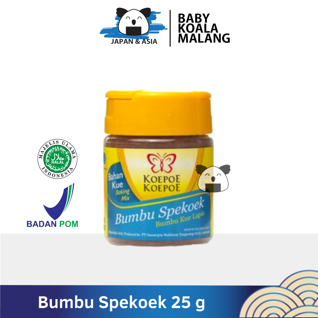 

KOEPOE Bumbu Spekoek 25 gr Halal | Bumbu Kue Lapis