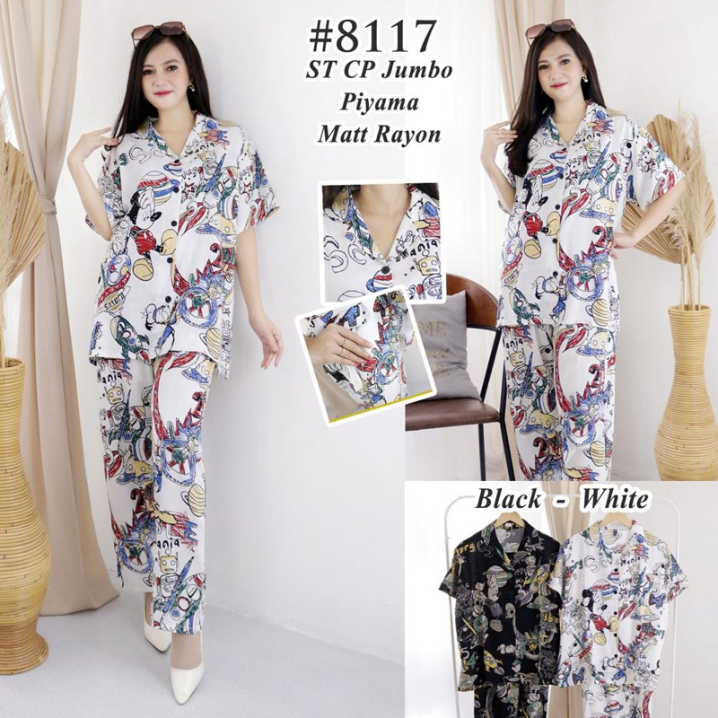 Piyama lucu One set Korean style