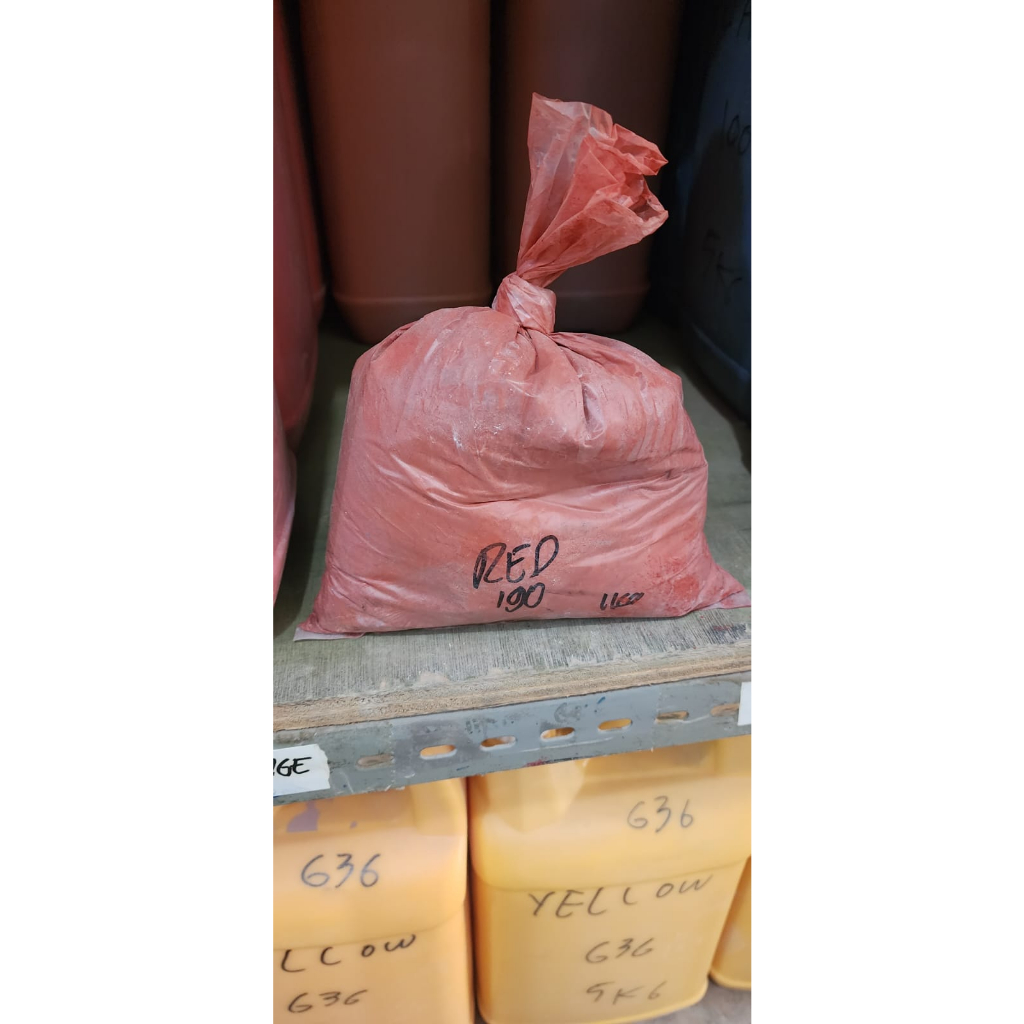 Iron Oxide Red 190 / Iron Oxide / Oker / Pigment Serbuk / Pewarna