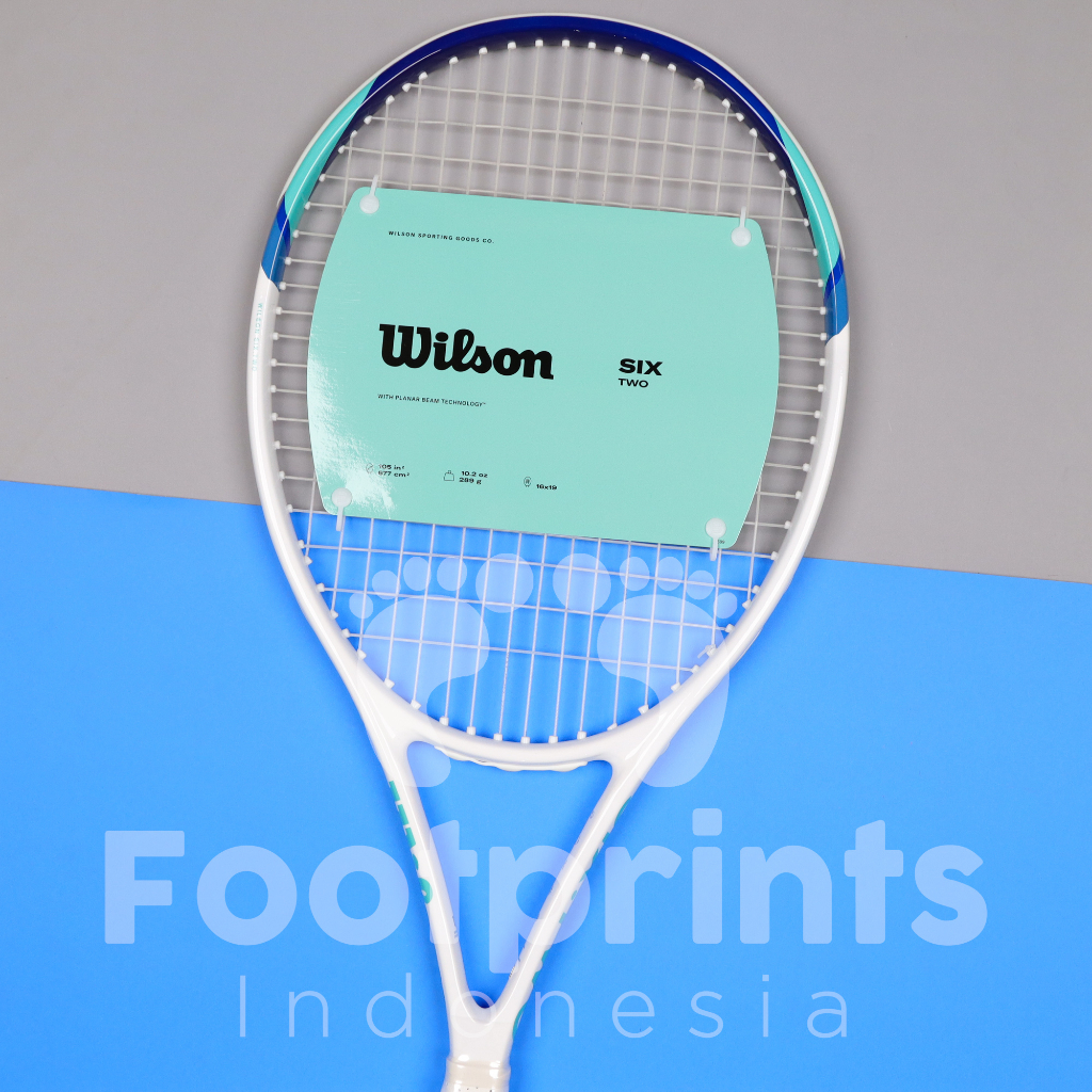 Raket Tenis Wilson Six Two 105 Tennis Racket Pemula 289 gr