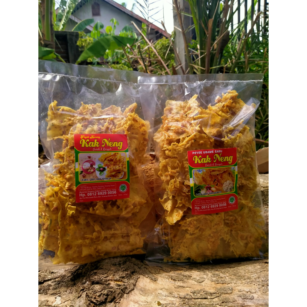 

Peyek kak Neng / Peyek Kacang Tanah / Peyek Rebon / Rempeyek enak dan renyah