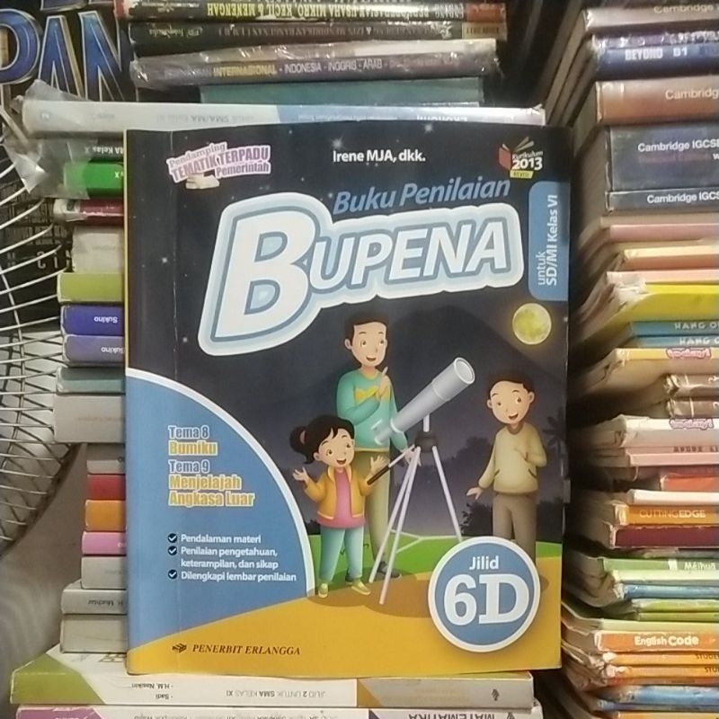 buku bupena kelas 6D