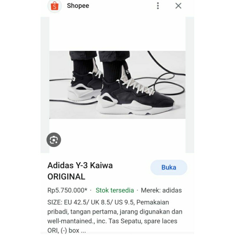 adidas Y3 kaiwa size 43,5