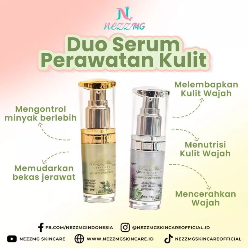 FACIAL SERUM || NEZZMG SKINCARE || Produk Original 100%