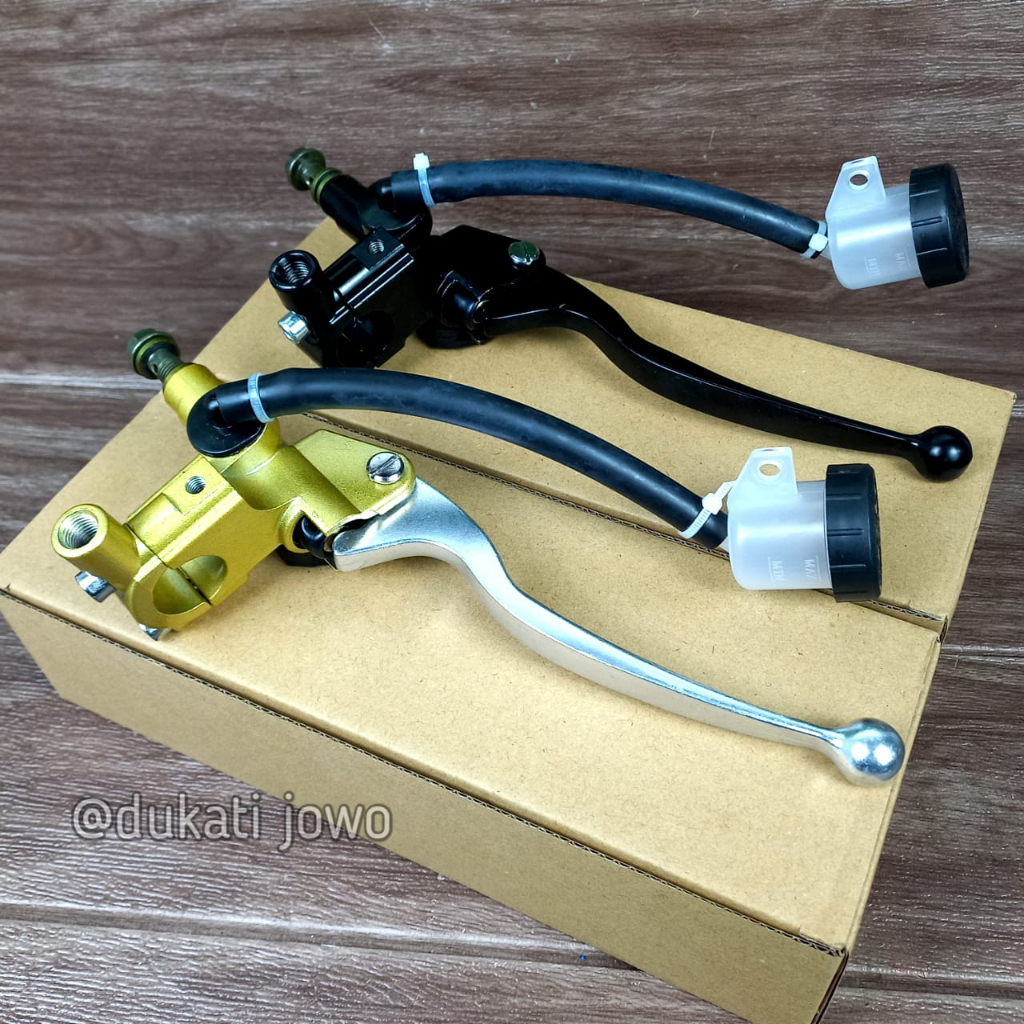 HANDLE MASTER REM KANAN KRS TABUNG YOSHIMURA KRS UNIVERSAL SEMUA MOTOR MODEL NISSIN SAMURAI MASTER R