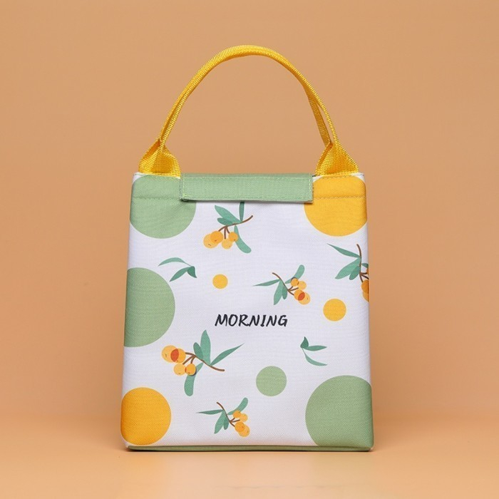 KKV 40000KM Lunch Bag Tas Bekal Makanan Thermal Tahan Panas Dingin - floral