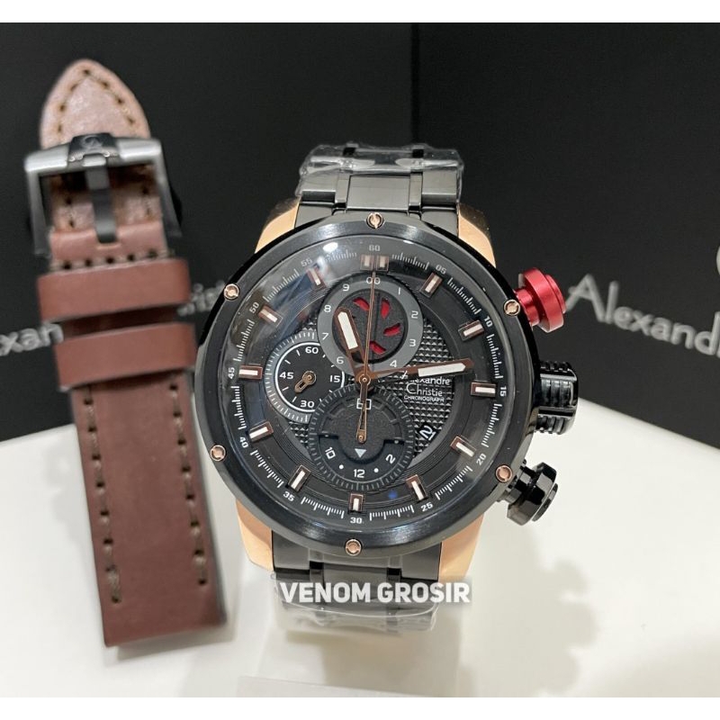 JAM TANGAN PRIA ALEXANDRE CHRISTIE AC 6293 ORIGINAL