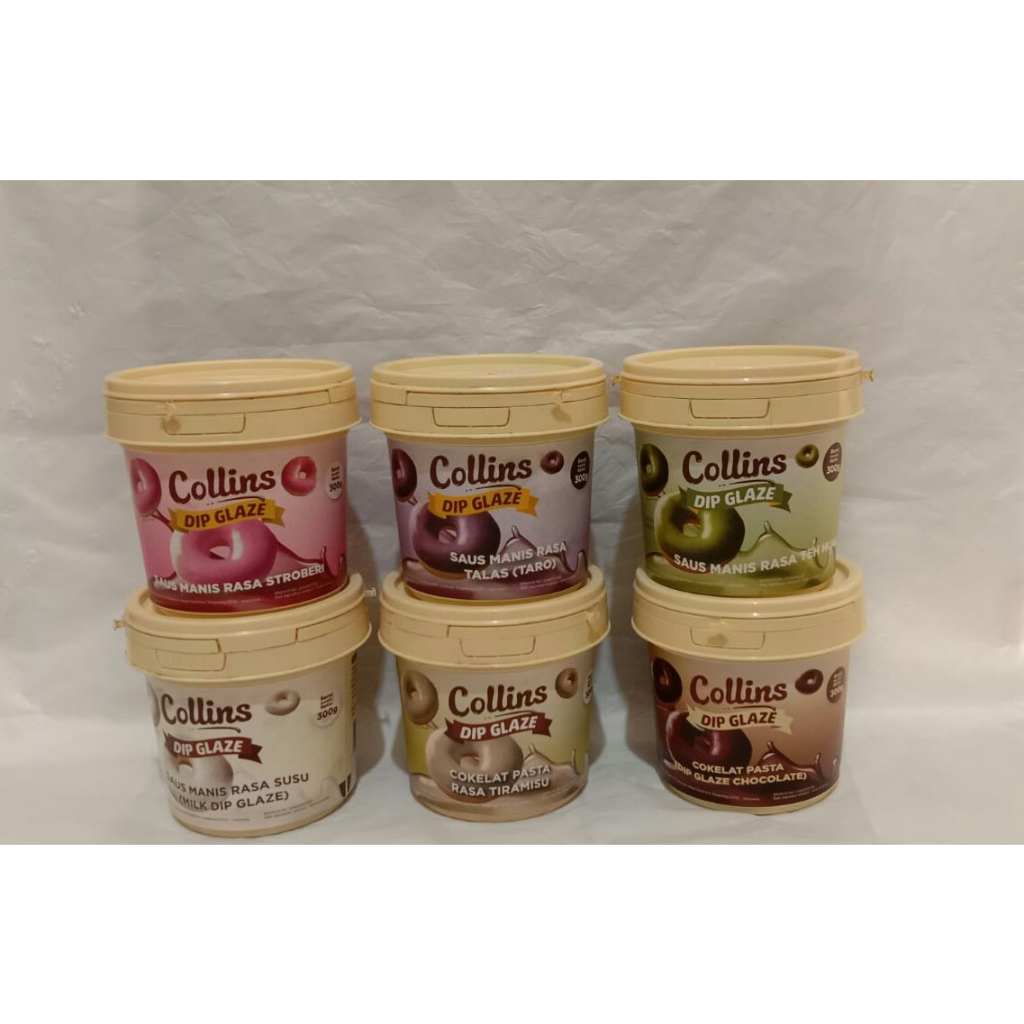 

COLLINS DIP GLAZE 300gr