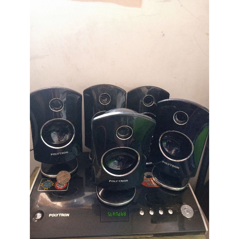 Polytron Home Theater Amplifier PHT 500SR DVD Player