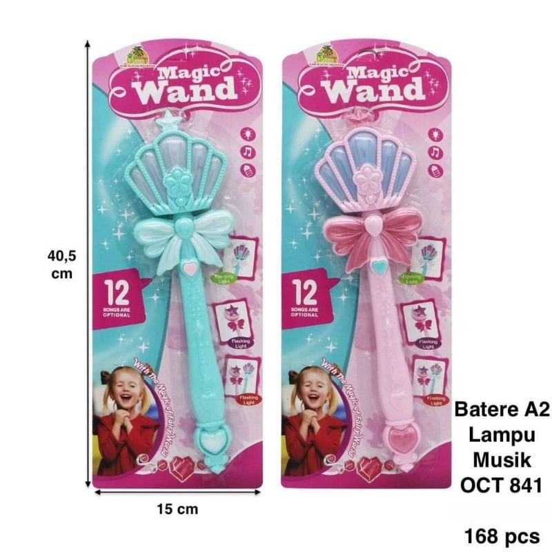 Mainan Tongkat Peri Magic Wand / Mainan Tongkat Ajaib Nyala / Mainan Tongkat Bidadari Princess