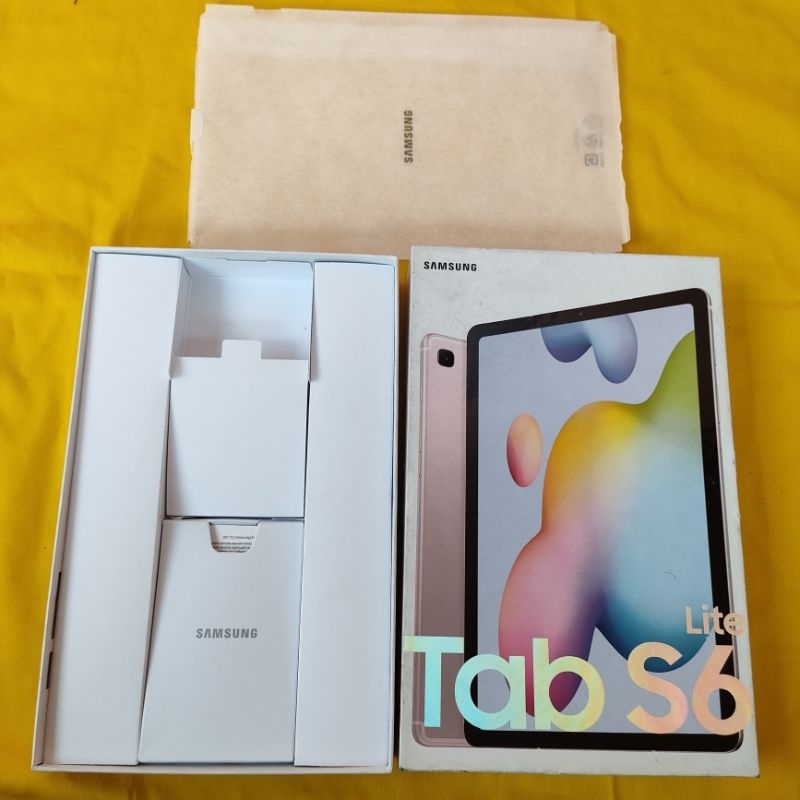 Dus Box Samsung Tab S6 Lite Bekas Copotan Original