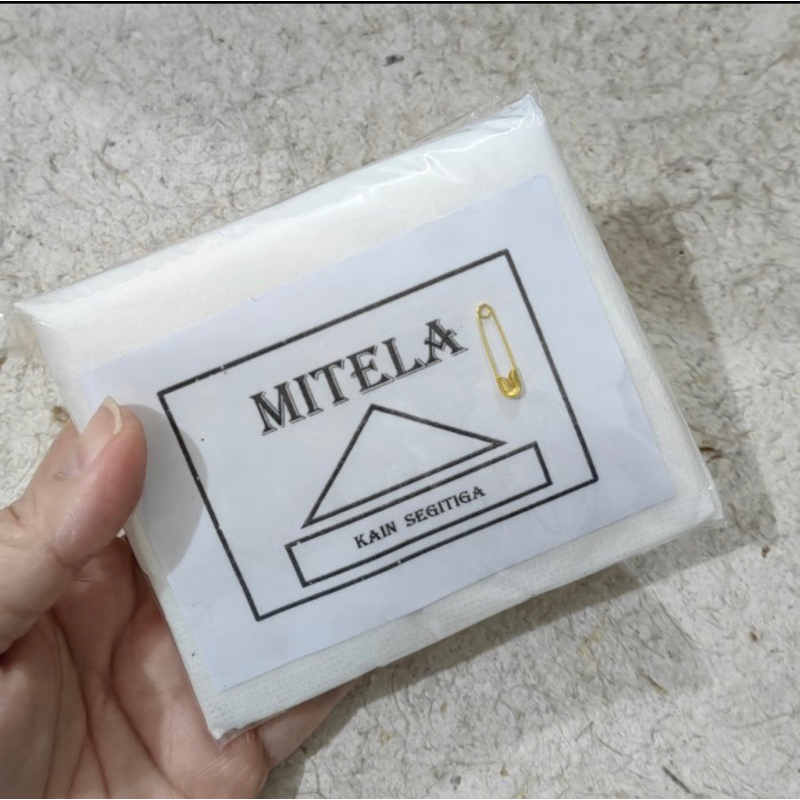 Kain Mitela Segitiga – Ukuran 85x85x120cm -Arm Sling Serbaguna untuk PMR, Pramuka & Kegiatan Lapanga