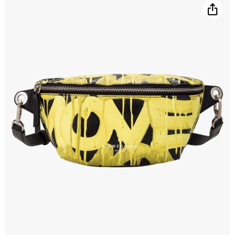 preloved liebeskind grafity waist bag
