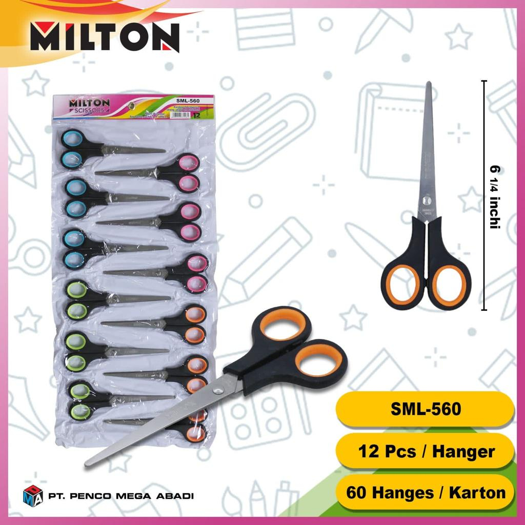 

MurahMurahATK Scissor / Gunting Milton SML-560 / 1Karton