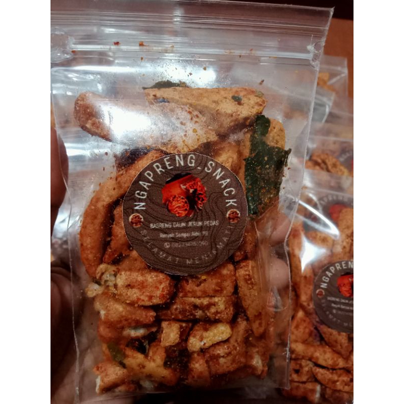 

Basreng Daun Jeruk Pedas