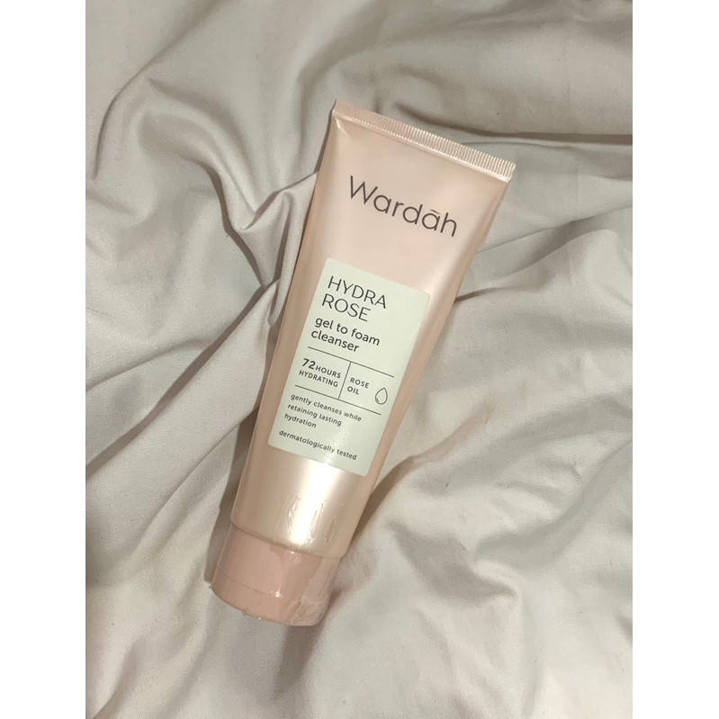 [NEW] Wardah Hydra Rose Gel To Foam Cleanser - Facial Wash Wardah
