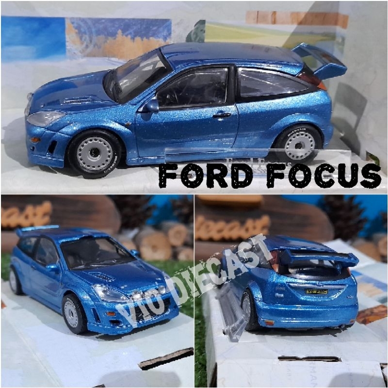 Diecast Miniatur Ford Focus skala 1:43