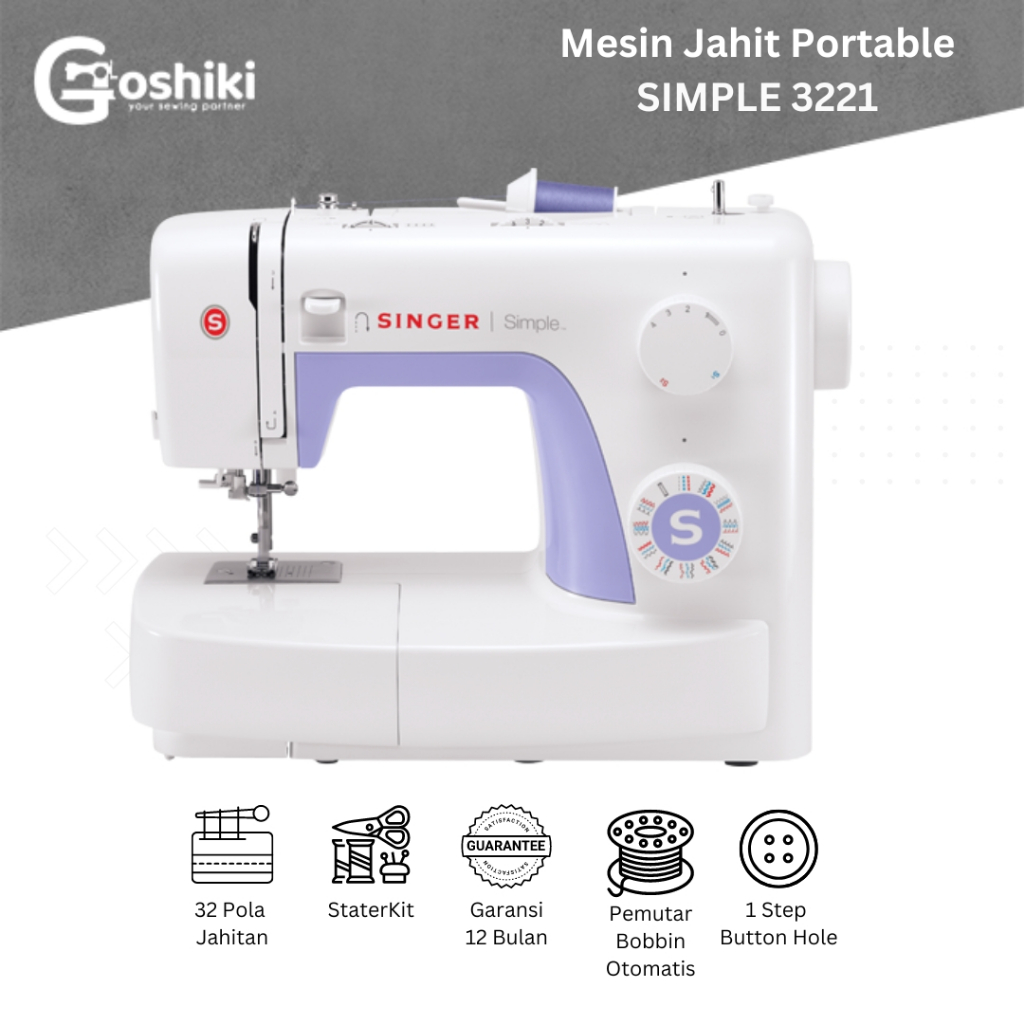 Mesin Jahit SINGER Simple 3232