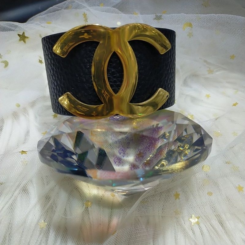 gelang kulit titanium