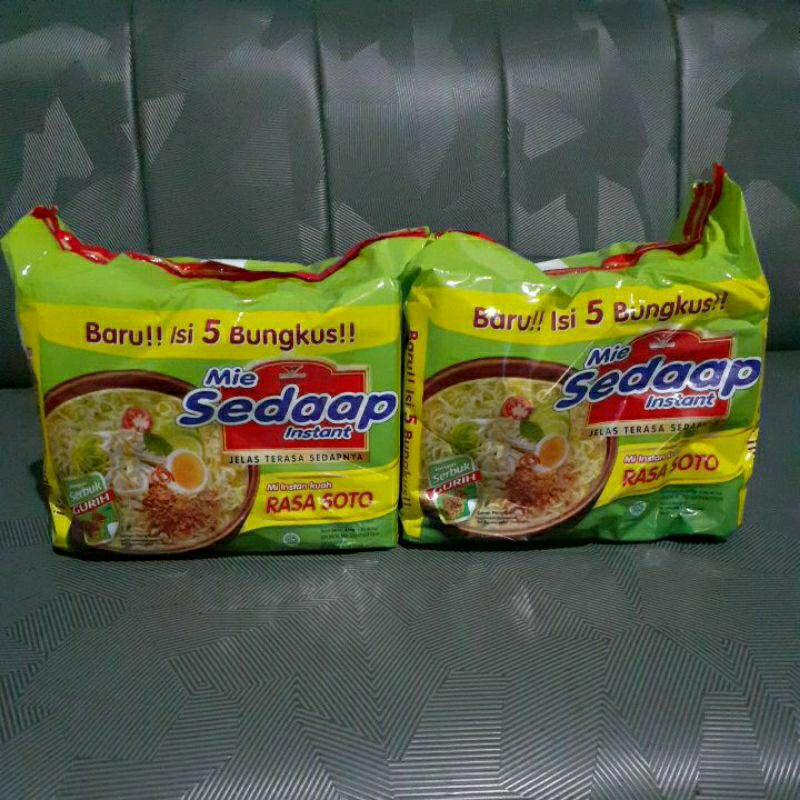 

Mie Instan Seedap soto 1 pack isi 5pcs