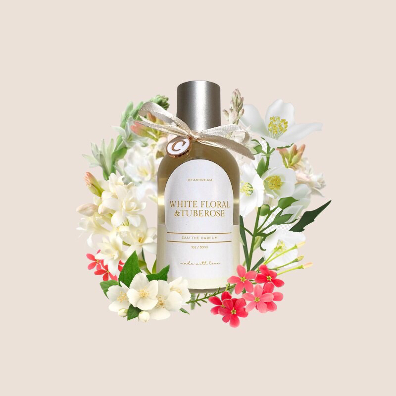 White Floral and Tuberose Inspired Perfume by Gucci Bloom 30mL Parfum Murah Tahan Lama Kado Gift