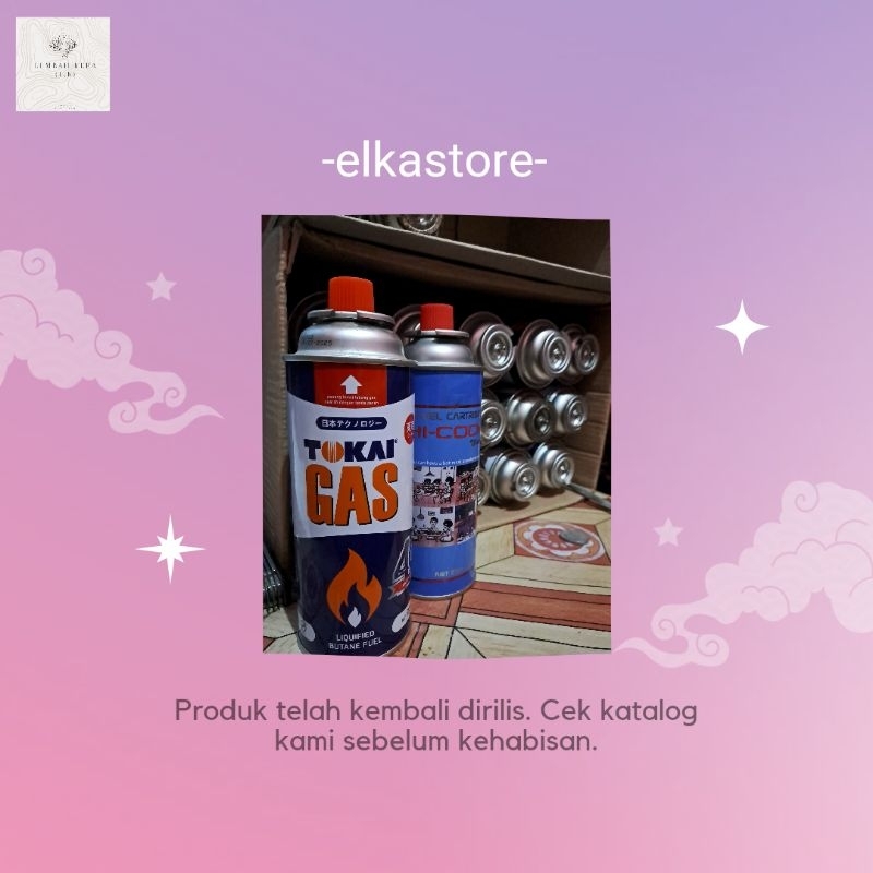 Gas Portable KALENG KOSONG berbagai macam kondisi// Kaleng Refill// Kaleng Kosong pendaki// Gas Komp