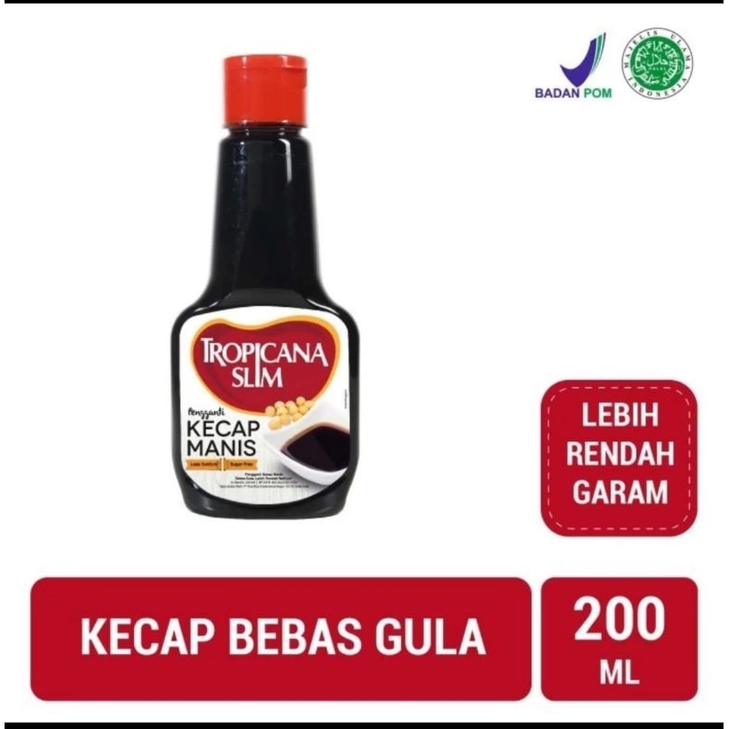 

kecap manis tropicanaslim 200ml