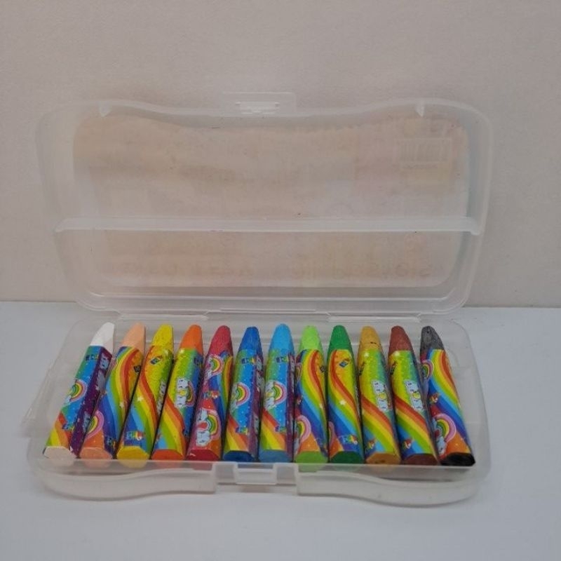 

Crayon warna oil pastels 1pack isi 12 warna