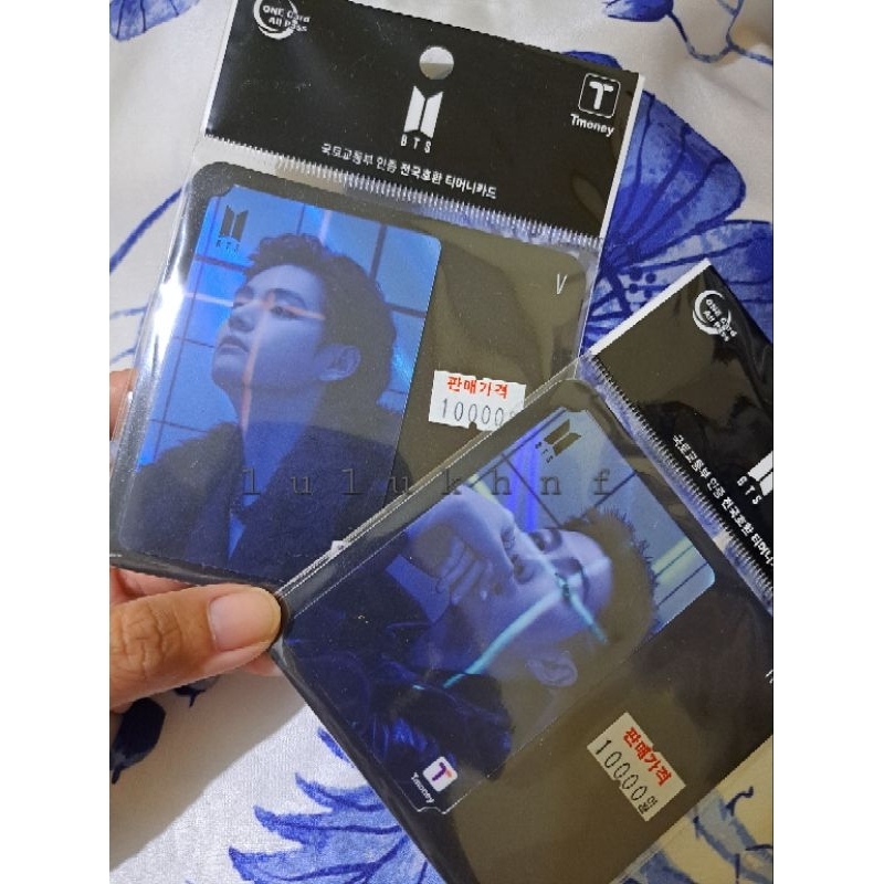 Tmoney BTS Proof V Taehyung RM Namjoon