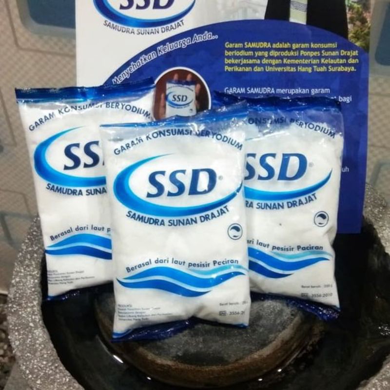 

Garam konsumsi beryodium SSD 100gr / garam murah kualitas premium