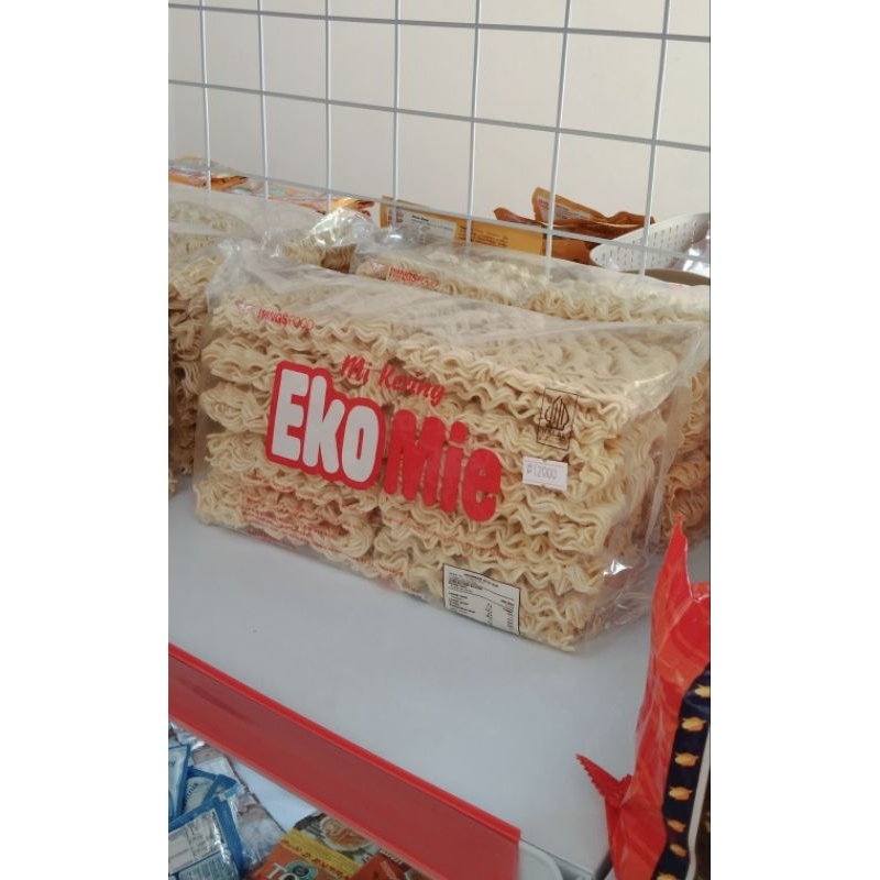 

MIE Kering Eko Mie 600g isi 10pcs