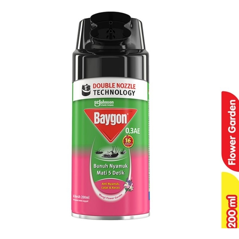 BAYGON aerosol SEMPROT 200ML, 450ML,600ML ALL VARIANT