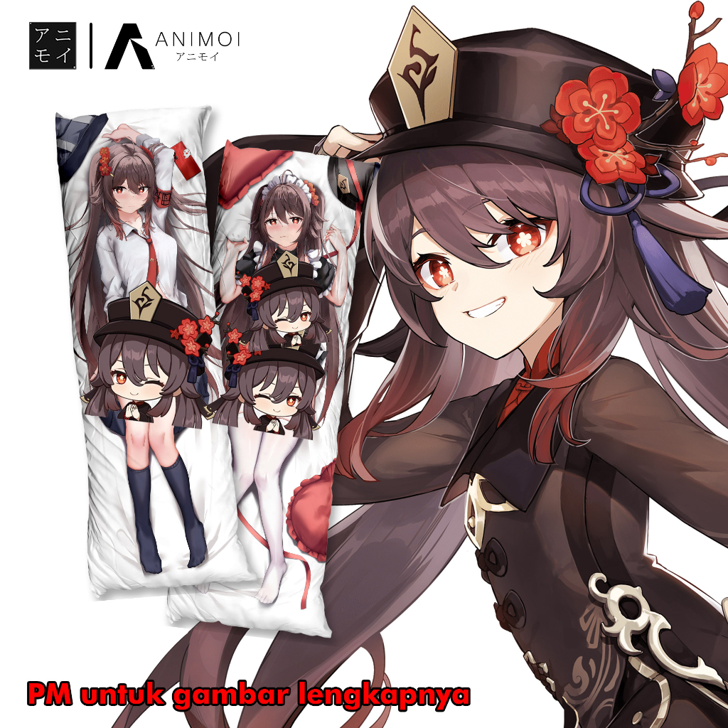Dakimakura Hutao 2 Genshin Impact  (Cover Only)
