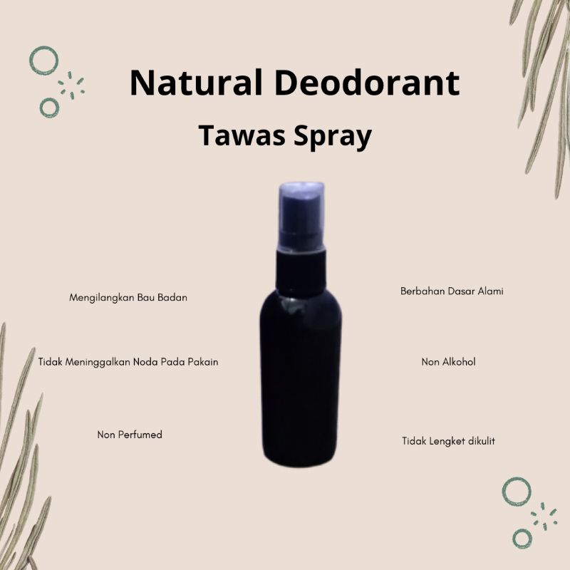 Natural Deodorant Tawas Spary