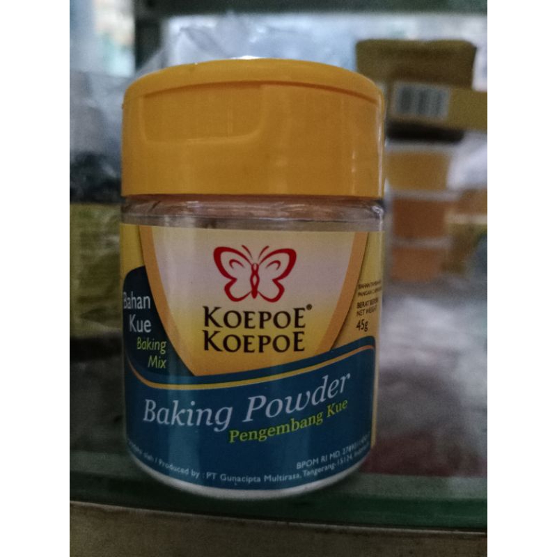

baking powder pengembang kue cap koepoe koepoe