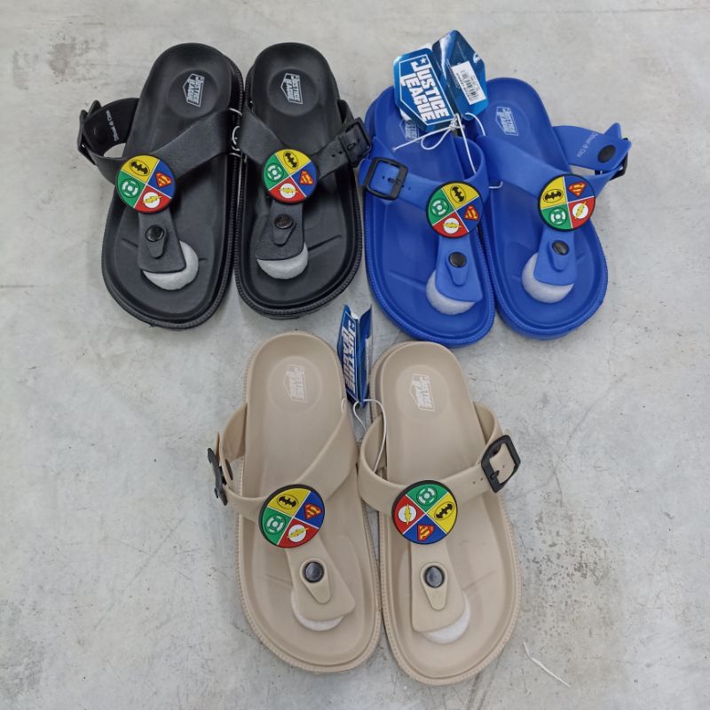 Sandal Zandilac Anak Cowok Laki-laki Jepit Classic Superman Batman Flash CH310257LT