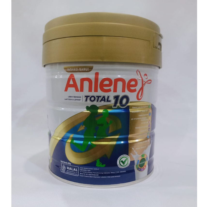 Anlene Total10 - Susu Rendah Laktosa dan Lemak, 400gr