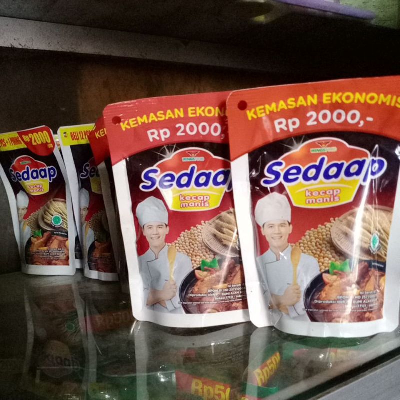 

kecap manis sedaap kemasan ekonomis 63ml