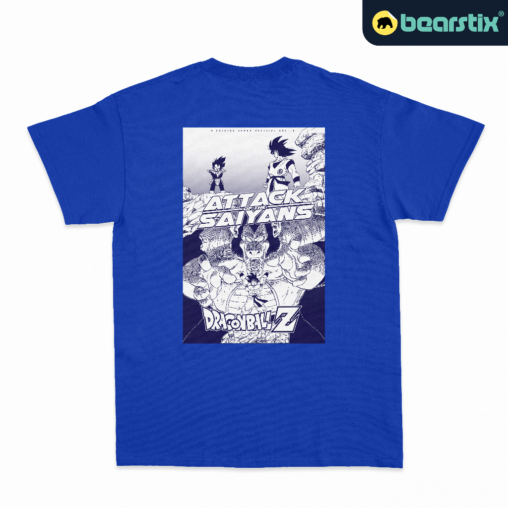 SHINZO - Tshirt Saiyan Arc - Kaos Dragon Ball Z X Uniqlo - Baju DBZ X UT - Tshirt Goku Vegeta