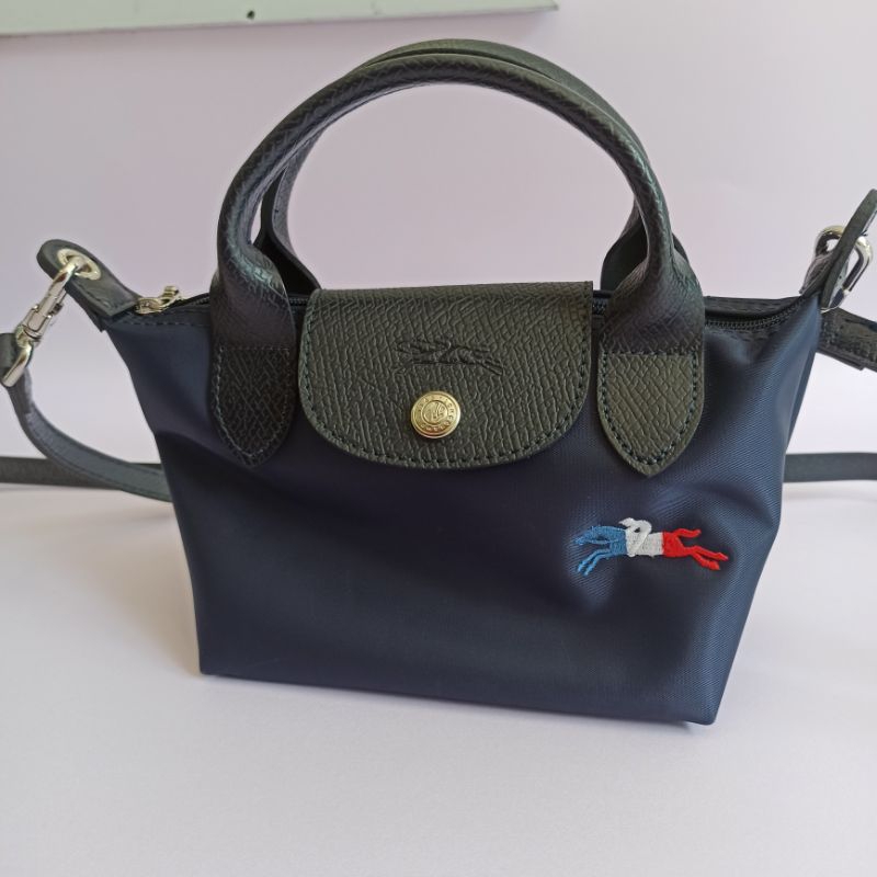 PRELOVED LC Xs Sling Bag Sac Porte Le Pliage Tres Paris