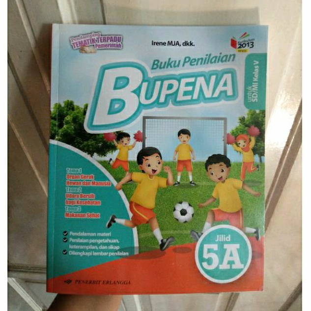 

Buku Penilaian BUPENA SD/MI kelas V jilid 5A