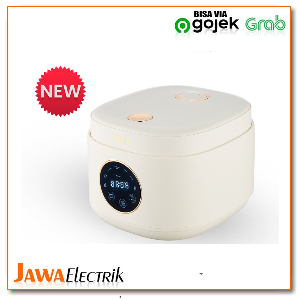 RAVELLE Rice Cooker Digital Low Carbo 3 Liter -Penanak Nasi - Low Watt