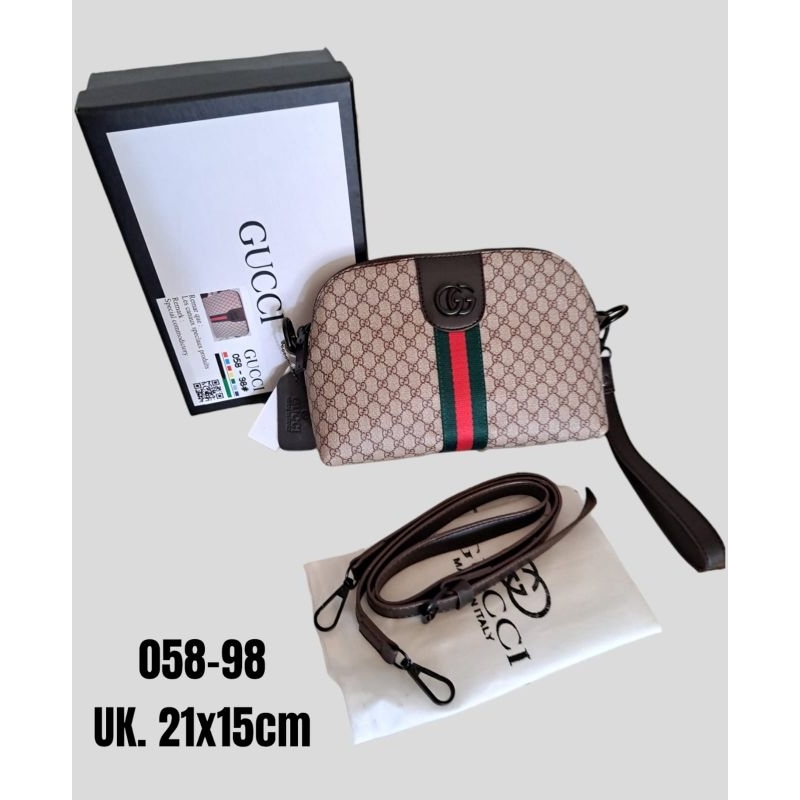 Tas Oval Freebox 058-99 Import 1Ress - Tas oval Wanita - Slinbag wanita