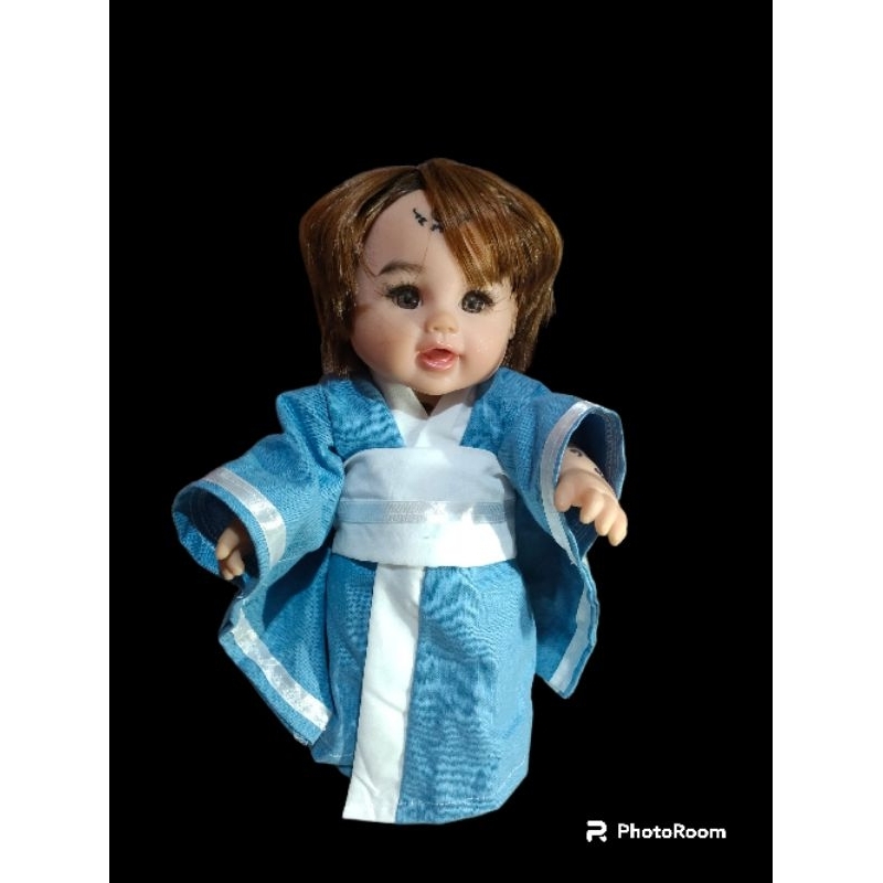 baju boneka reborn, vinyl size 12 inch