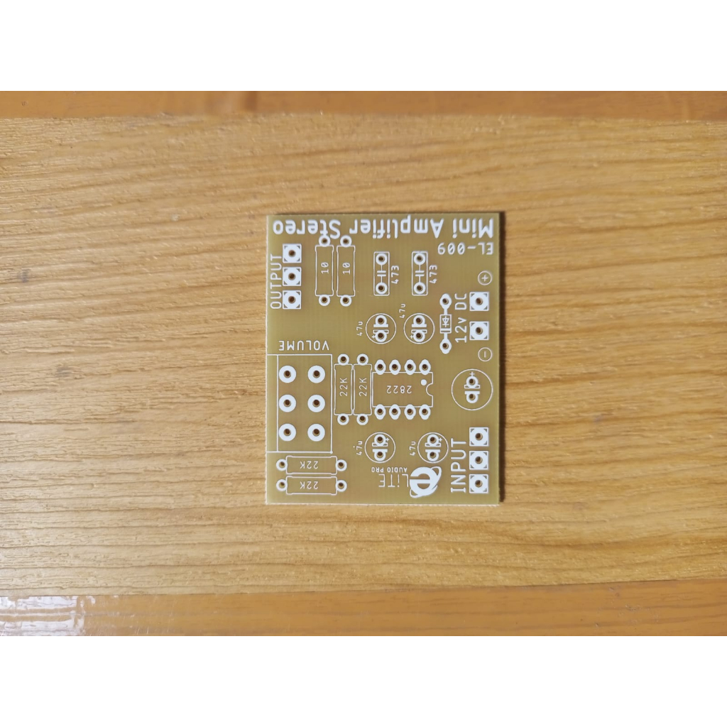 PCB FIBER FR4 MINI AMPLIFIER